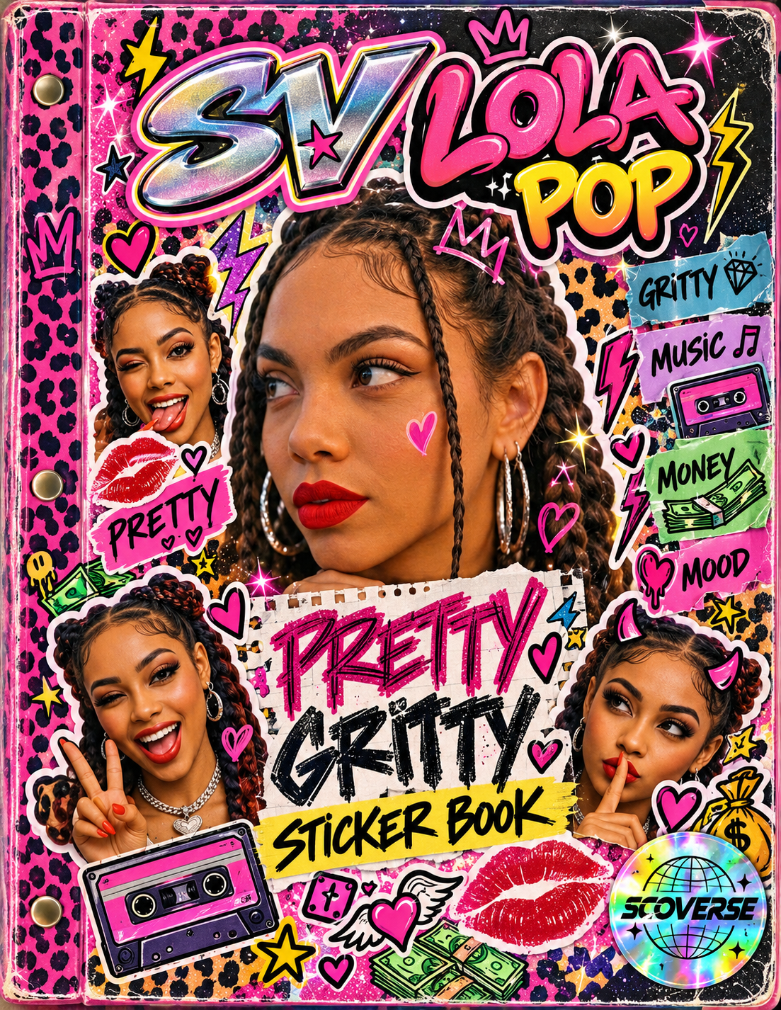 SV Lola Pop Pretty Gritty Sticker Packs